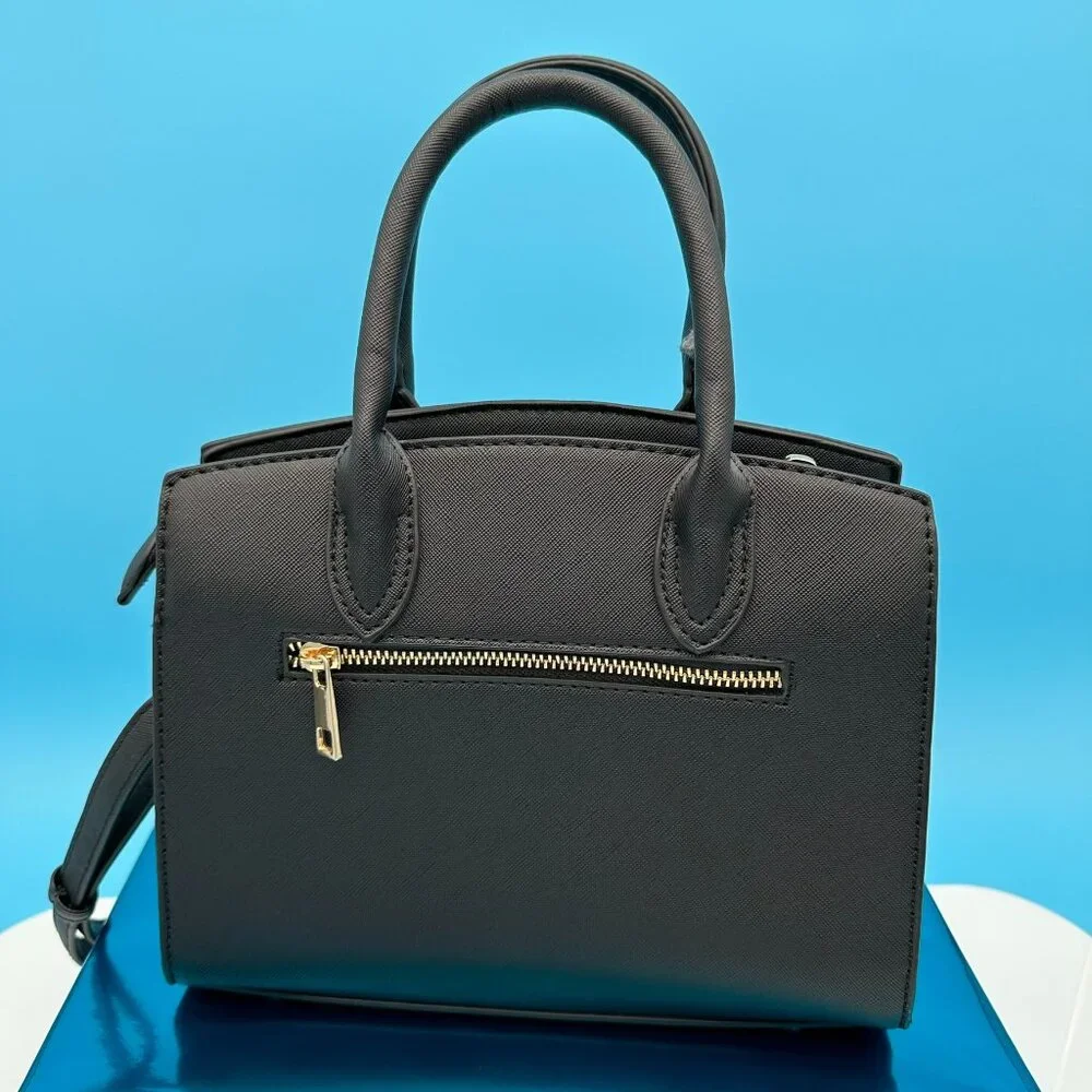 Fashion Nova Women's Kelly‎ Evening Crossbody Handbag Purse, Black